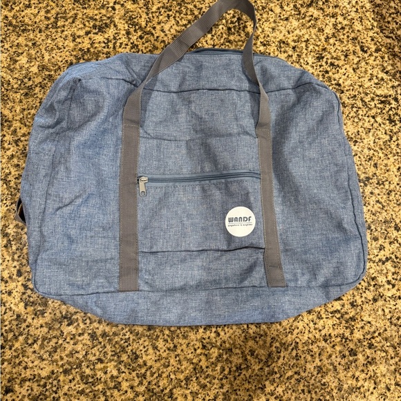 WANDF Travel Carry on bag Light blue - Picture 1 of 4